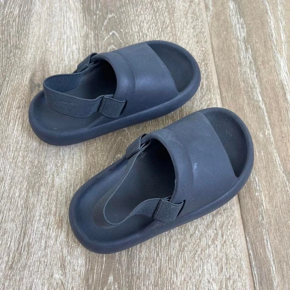 Zara Black Toddler Sport Sandals EU 22 / US 6